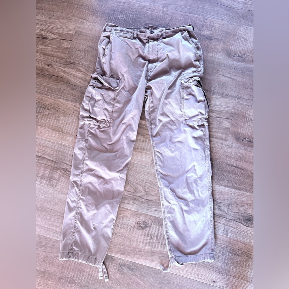 American Eagle Outfitters Beige Flex Pants size 34 x 34